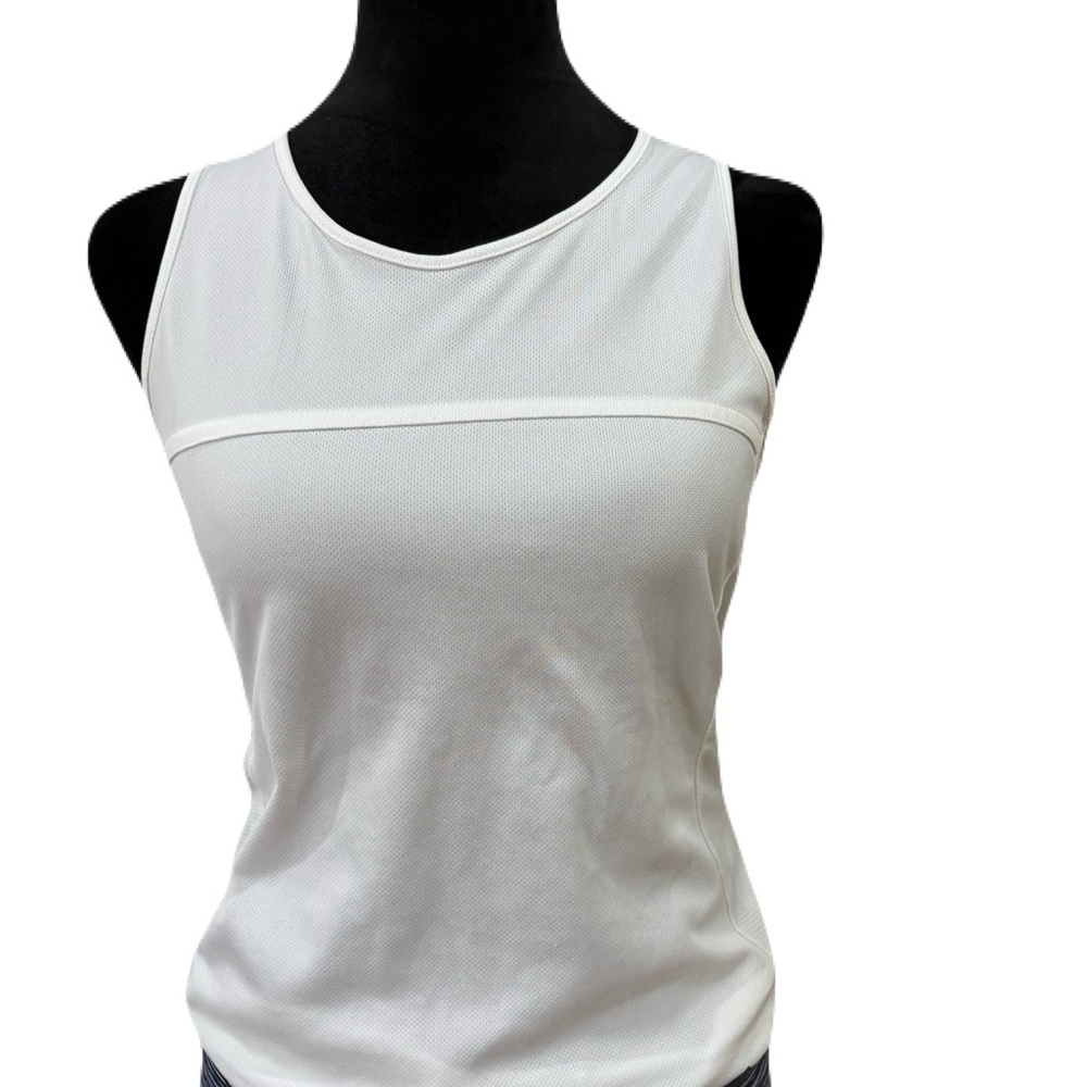 Women's Small White Adidas Tank Top